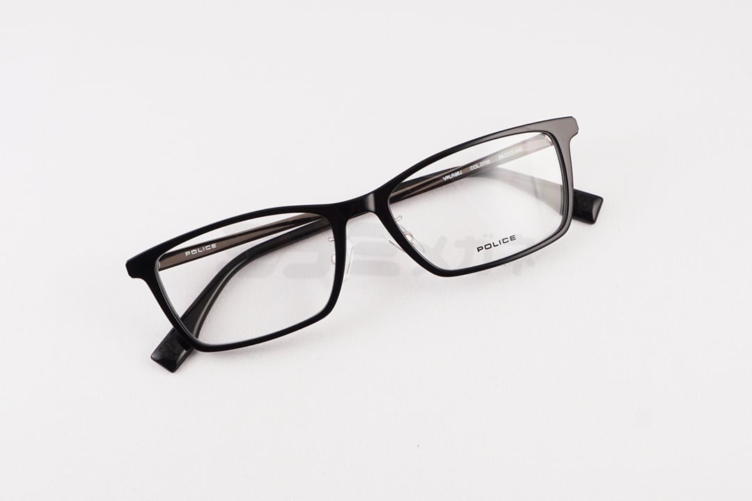 的場浩司さん着用】POLICE メガネ VPLR86J COL.0700 スクエア ポリス