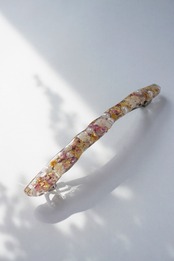 ロングフラワーバレッタ①