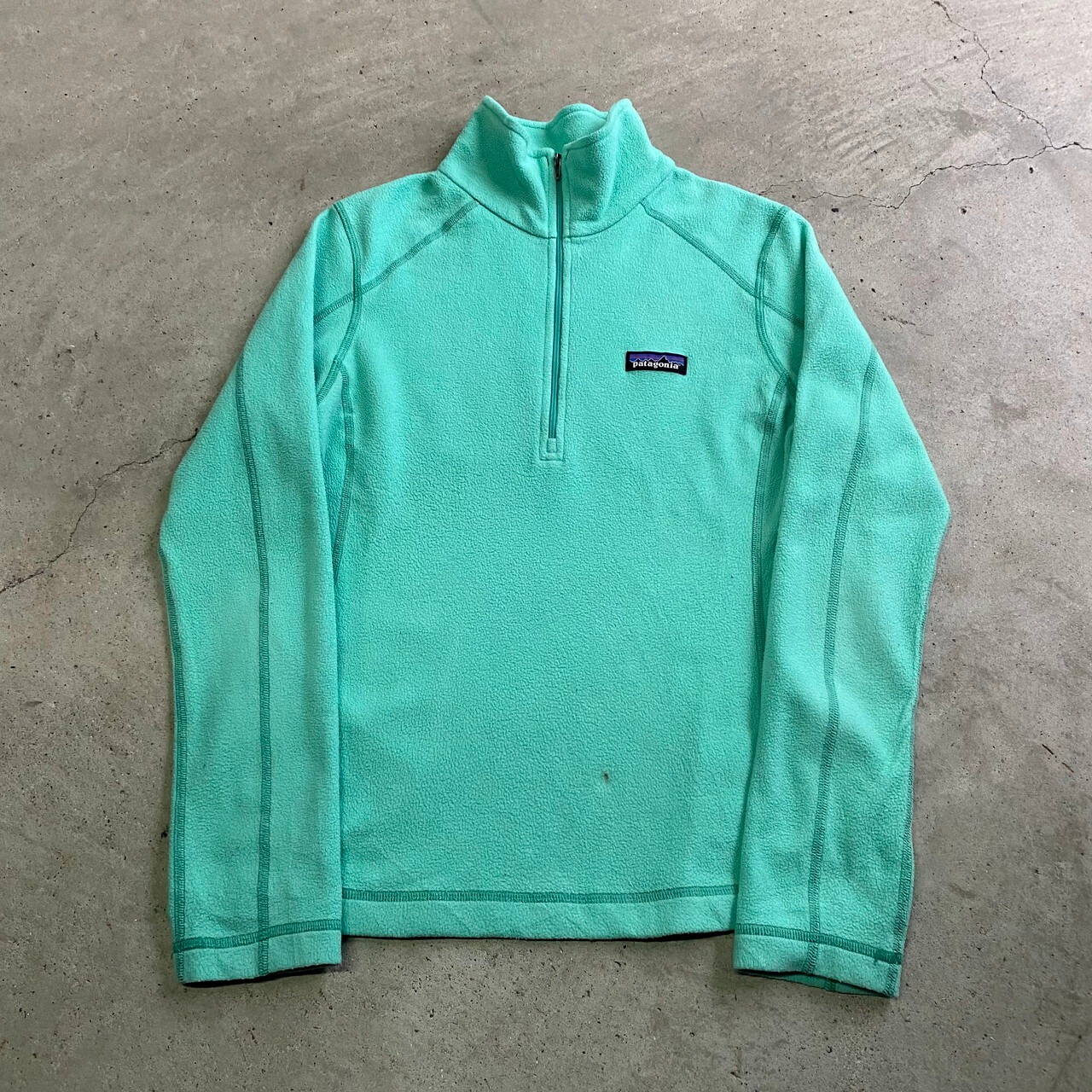17年製 Patagonia パタゴニア ハーフジップ マイクロD フリース 