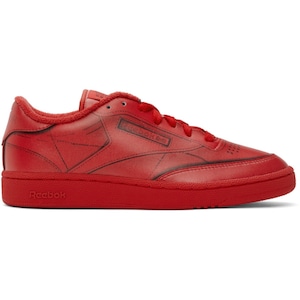 Maison Margiela × Reebok CLUB C TROMPE L’OEIL RED