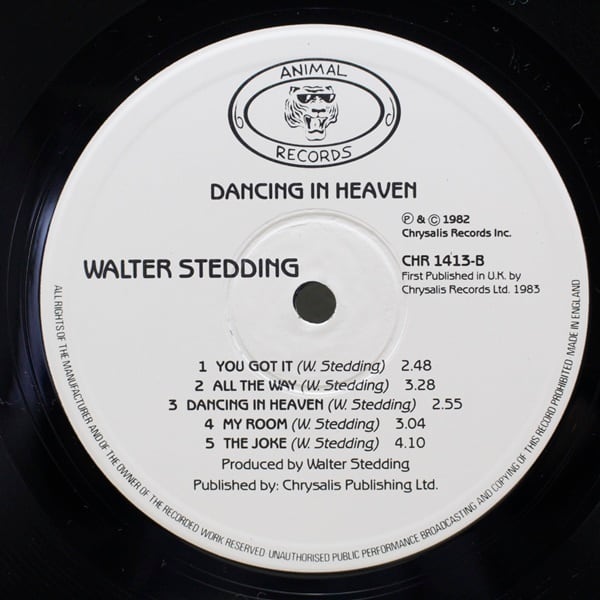 Walter Steding / Dancing In Heaven [CHR 1413] - 画像4