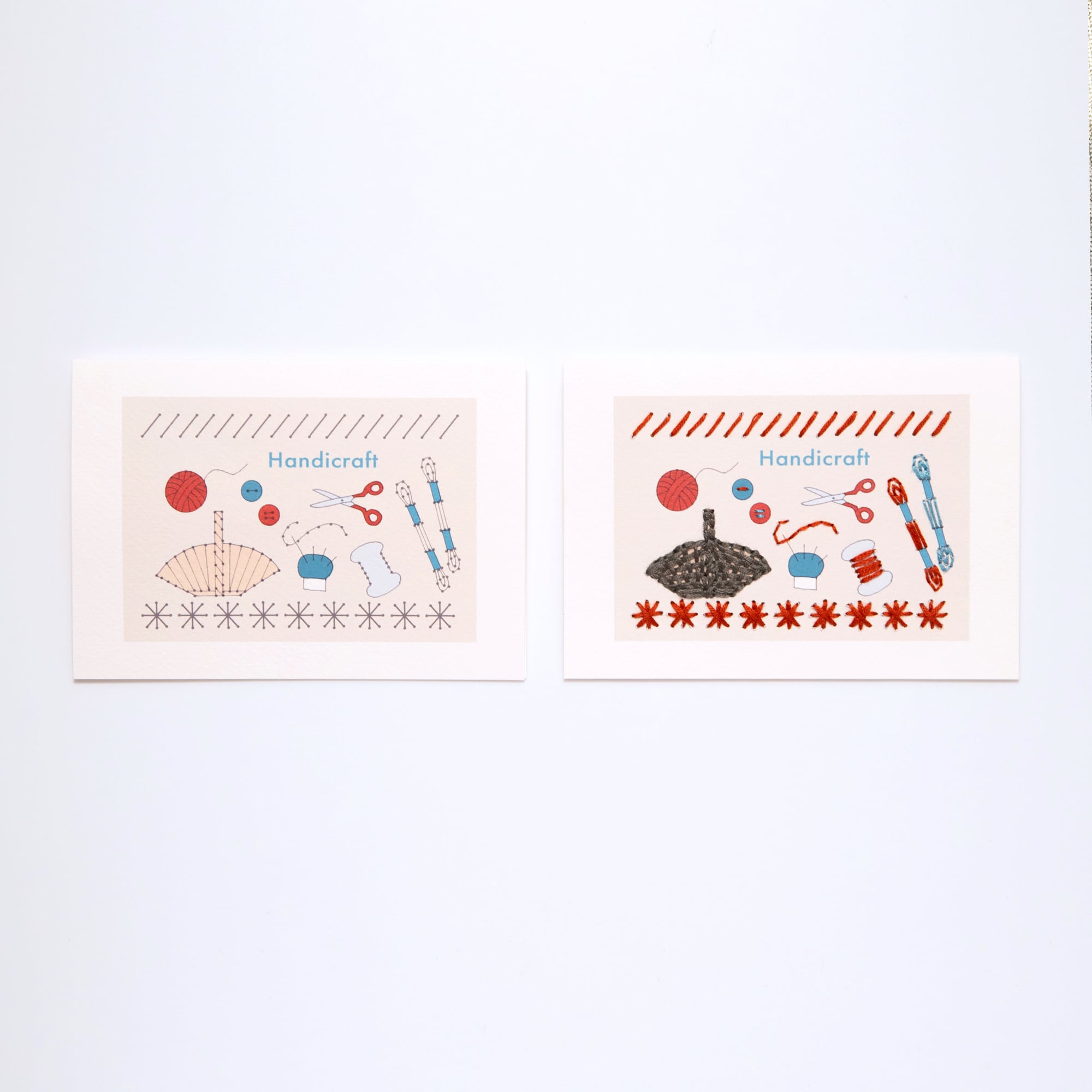 紙刺繍カードキット｜手芸道具 | Net store アンナとラパン