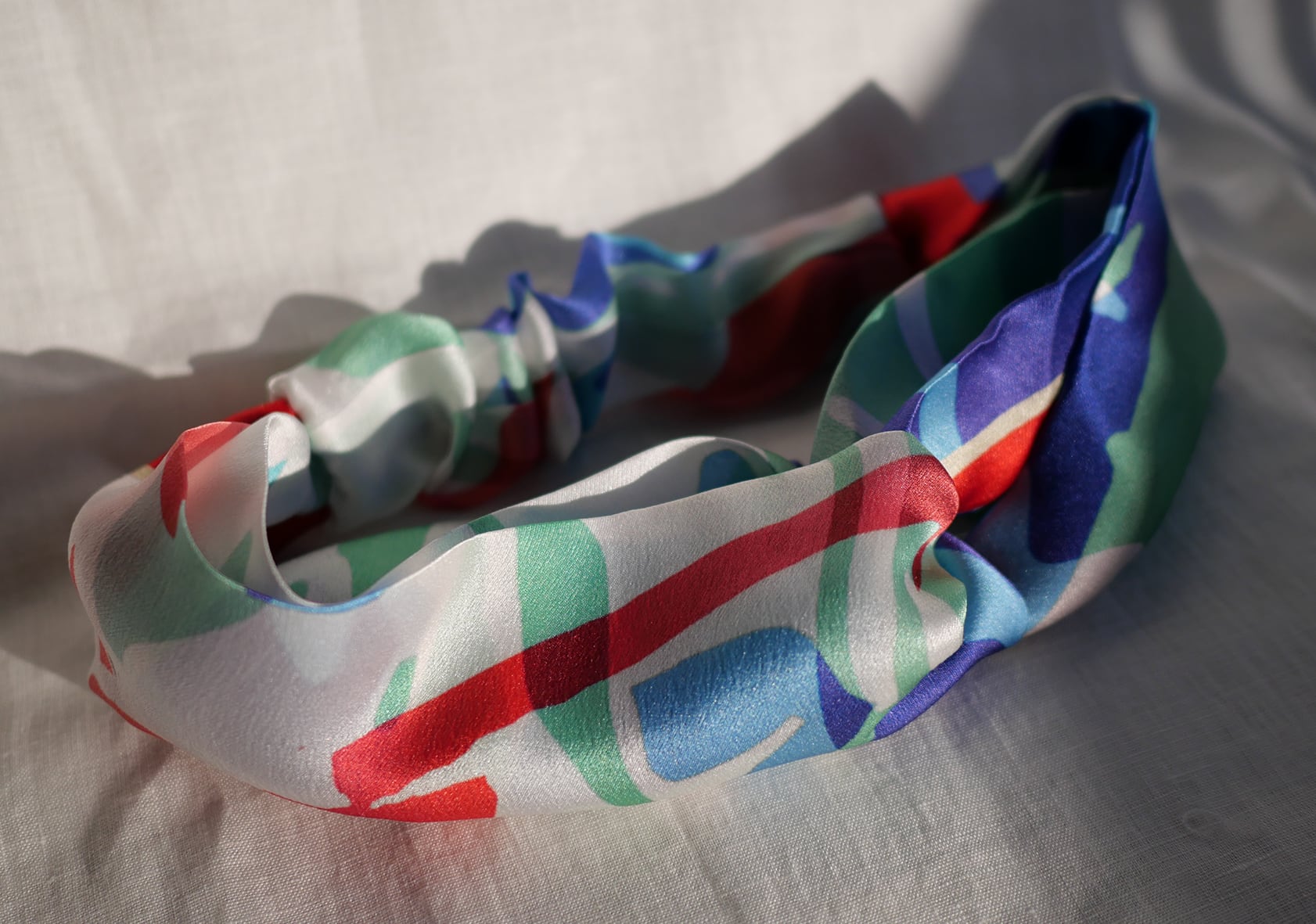 silk cross turban .no3