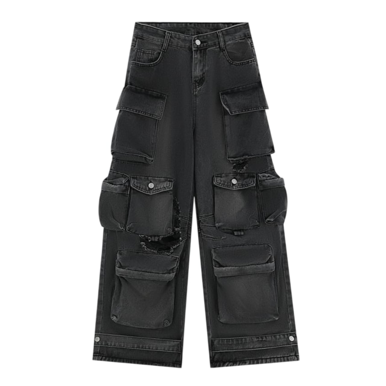Heavy Industries Multi Pocket Denim Pants 0001