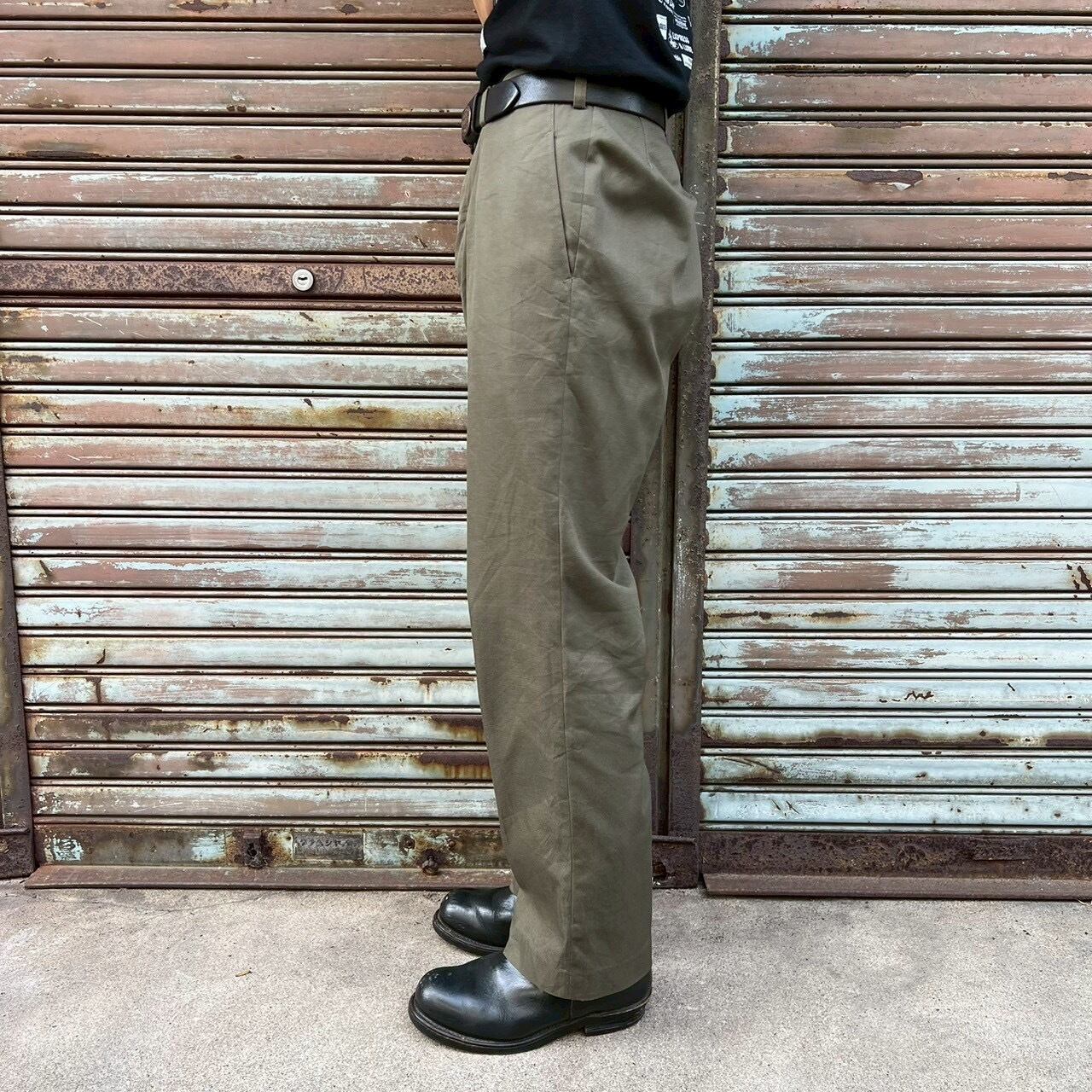 80s ユーゴスラビア軍 実物 セレモニーパンツ スラックス M W84cm