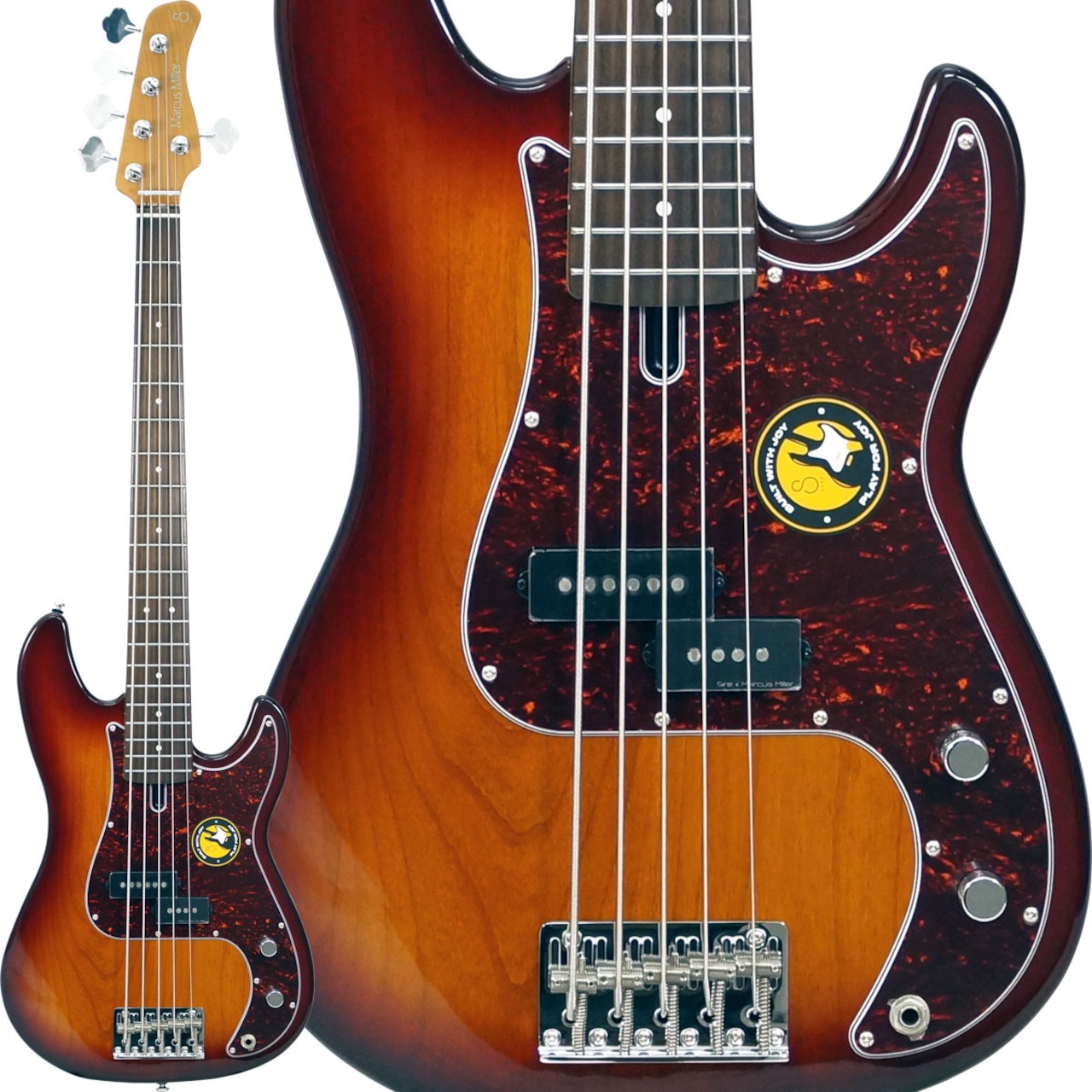 Sire Marcus Miller P5R ALDER 5-String (Tobacco Sunburst) [アルダー・ボディ＆ローズウッド指板採用パッシブPBスタイル・5弦ベース] [アウトレット特価品] 【お買い得セール品】