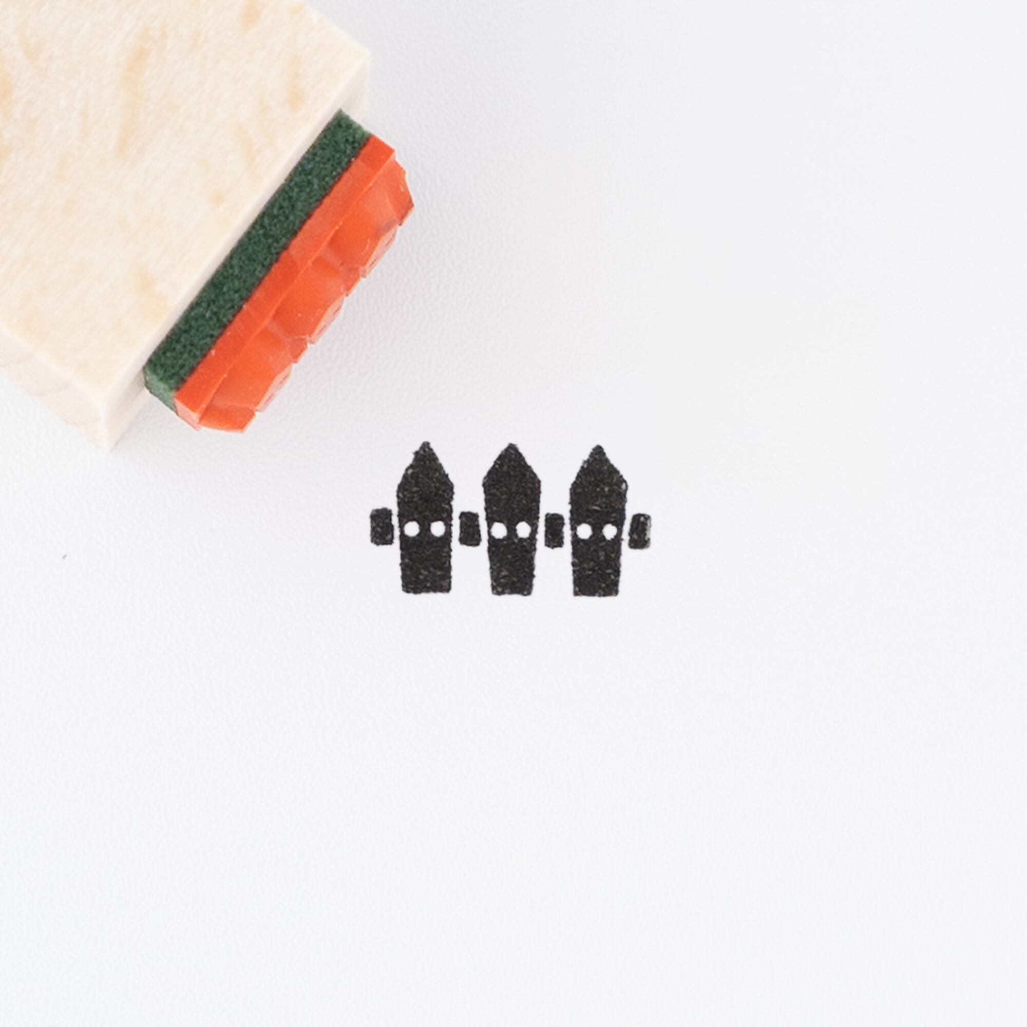 【ミニはんこ】小さな柵 | はんこ