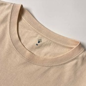 00s mont-bell モンベル 背面プリント デザイン 長袖 Tシャツ M/ベージュ系 メンズ アウトドア オールド