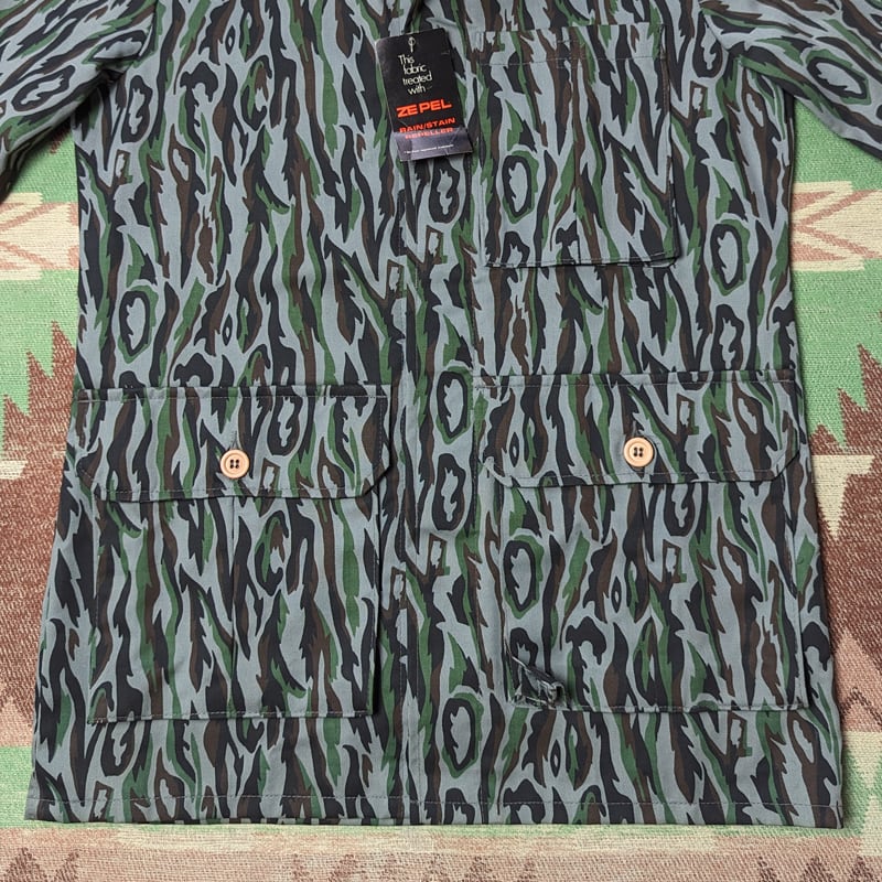 80s WOOLRICH Shadow Bark Camo Hunting Jacket (S) DEAD 80s WOOLRICH Shadow Bark Camo Hunting Jacket (S) DEAD