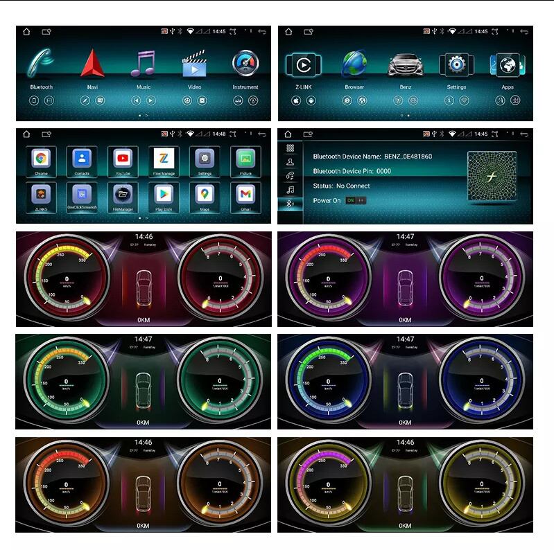 メルセデスベンツ12.5インチ アンドロイド12 ナビモニター NTG4.5等 12.3インチ メルセデス・ベンツ Cクラス W204 NTG4.5 アンドロイドナビ