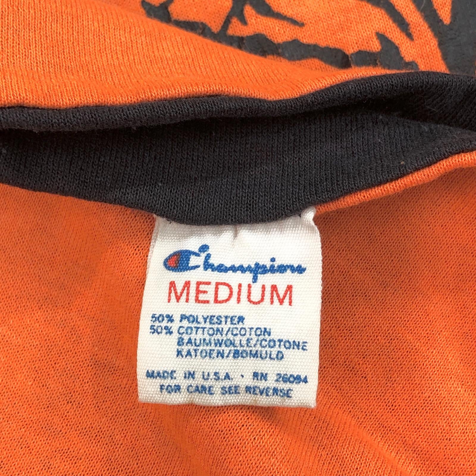 CHAMPION チャンピオン 80年代 USA製 トリコタグ 後期 HURON TIGERS