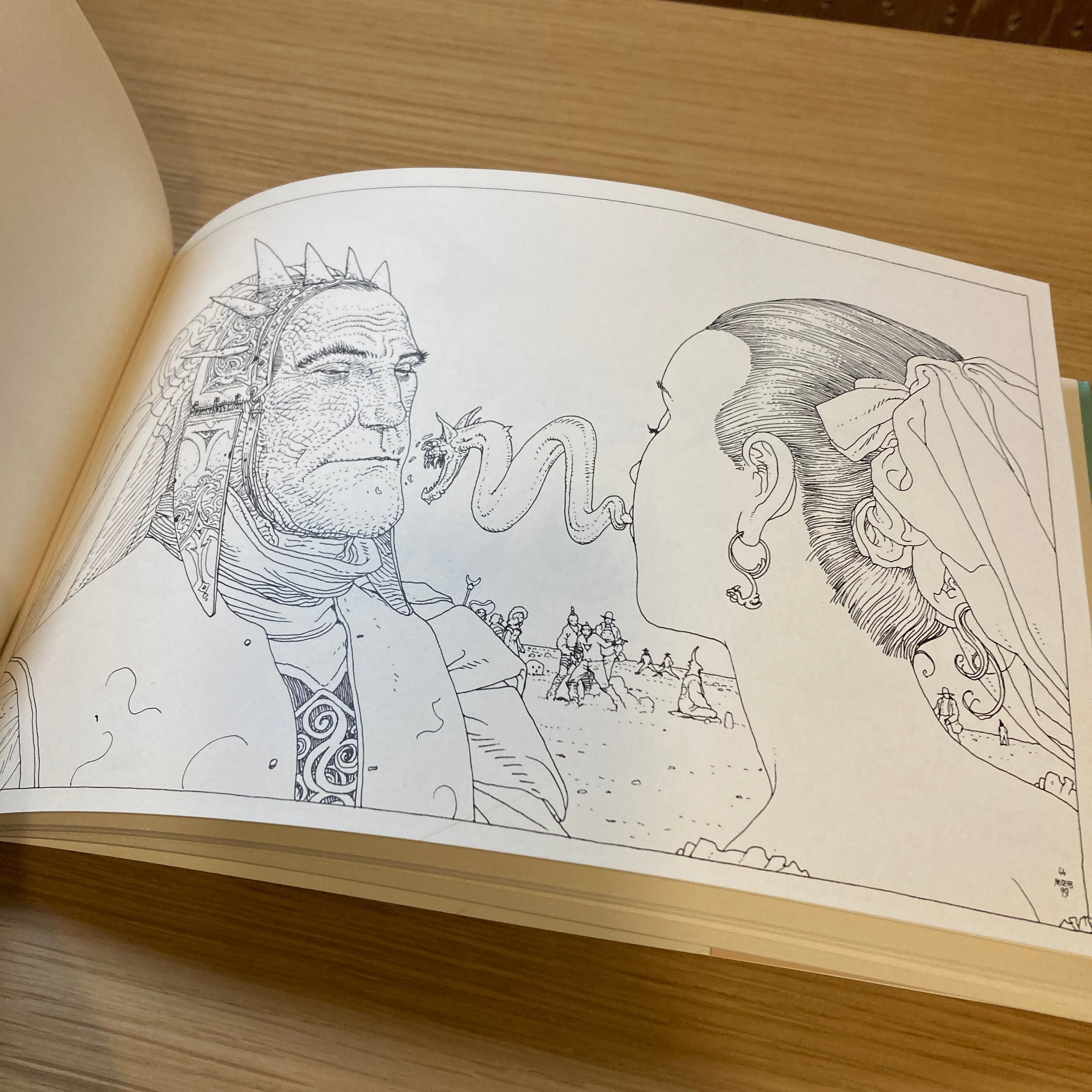 絶版】フランス版「B砂漠の40日間」メビウス 【公式通販】