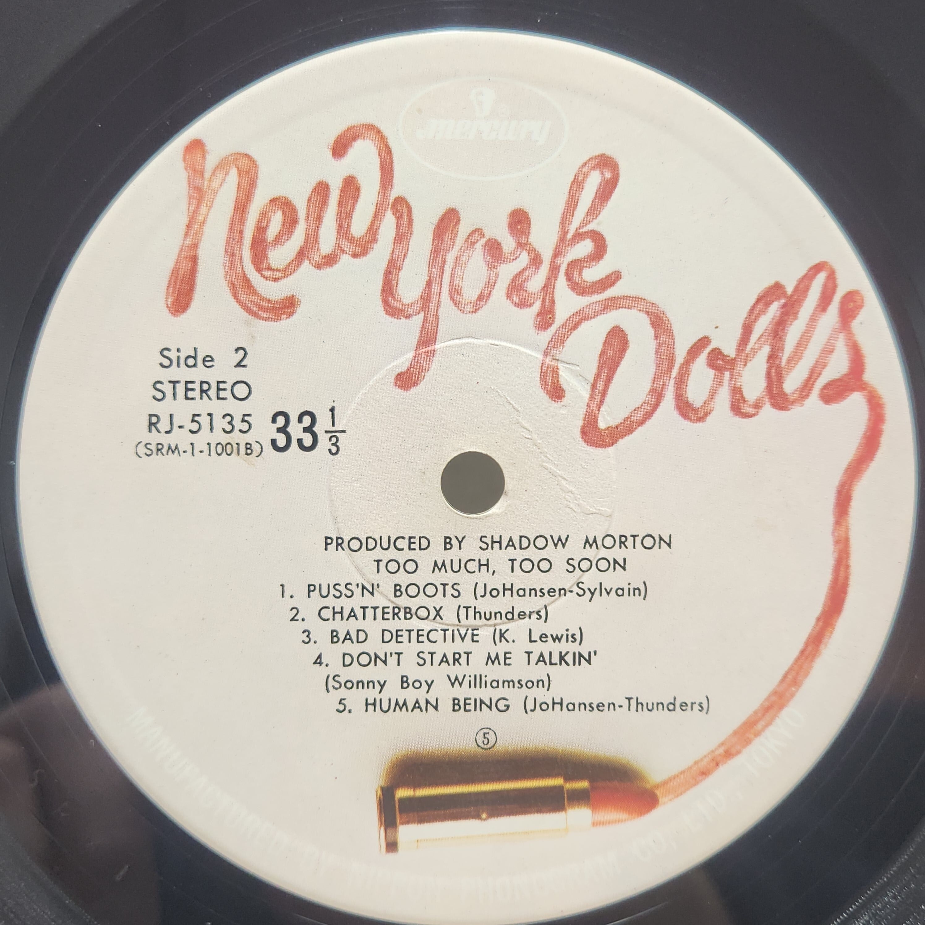 New York Dolls / Too Much Too Soon [RJ-5135] - 画像4