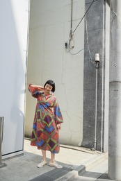 Marselino Italian ペイズリー　ドレス