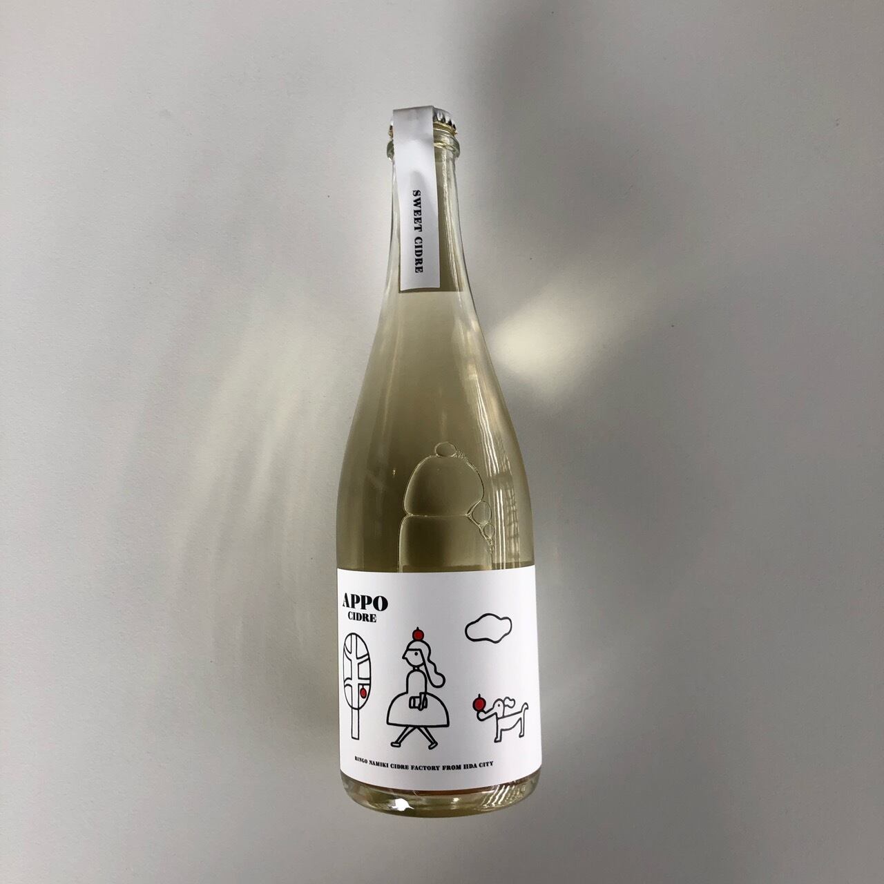 APPO シードルオリジナルブレンド 甘口 750ml りんご並木醸造所