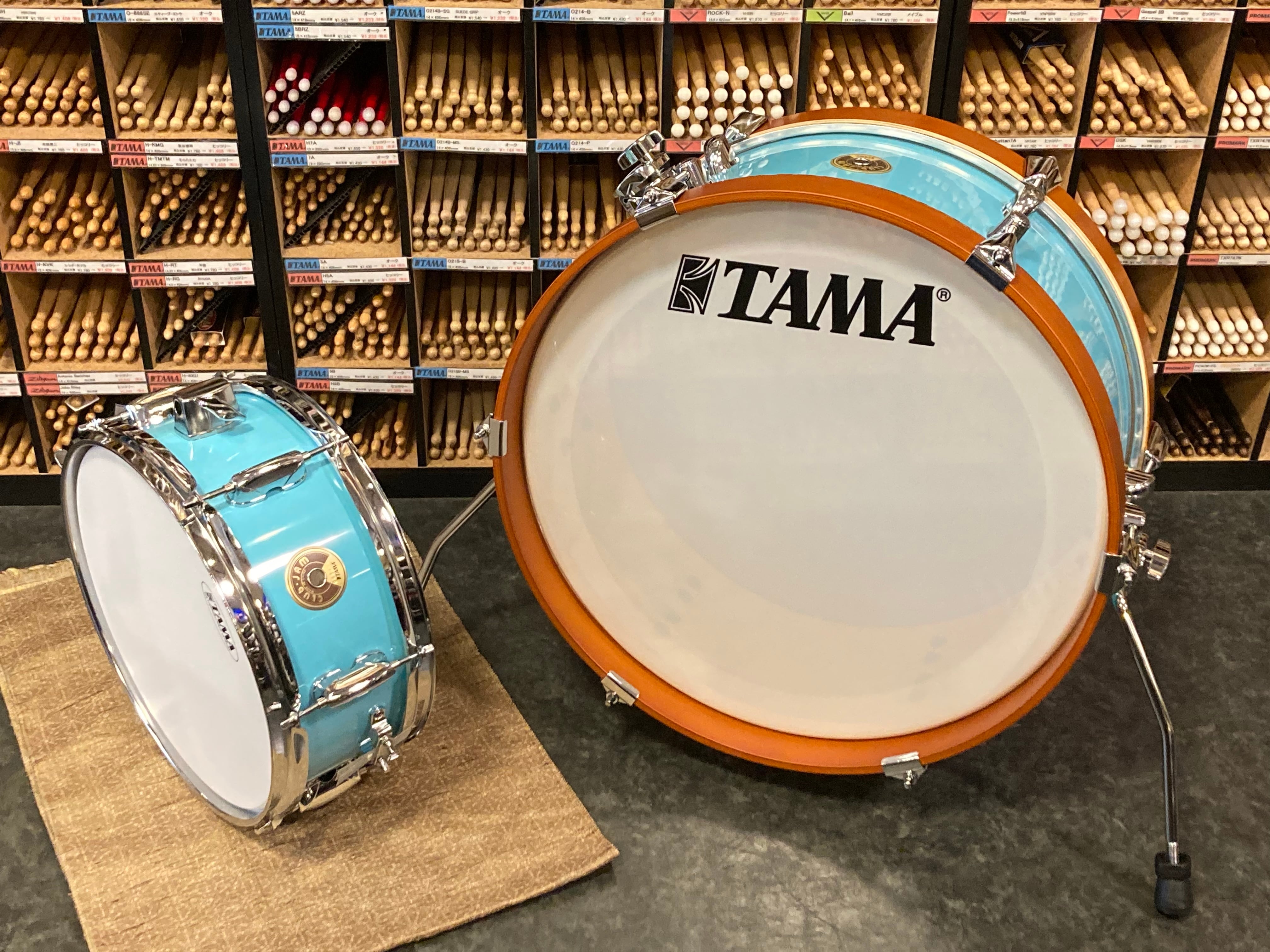 TAMA LJK28S-AQB Club-JAM Mini Kit (AQUA BLUE) | DRUM SHOP ACT