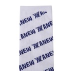 Diagonal logo repeat Knee socks [サイズ: F (AGCUWSC06RBF)] [カラー: ROYAL BLUE]