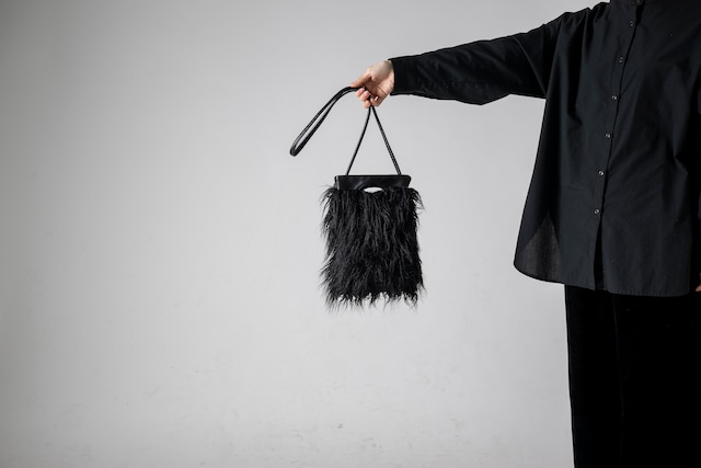 BUBUN：shoulder bag -M. black