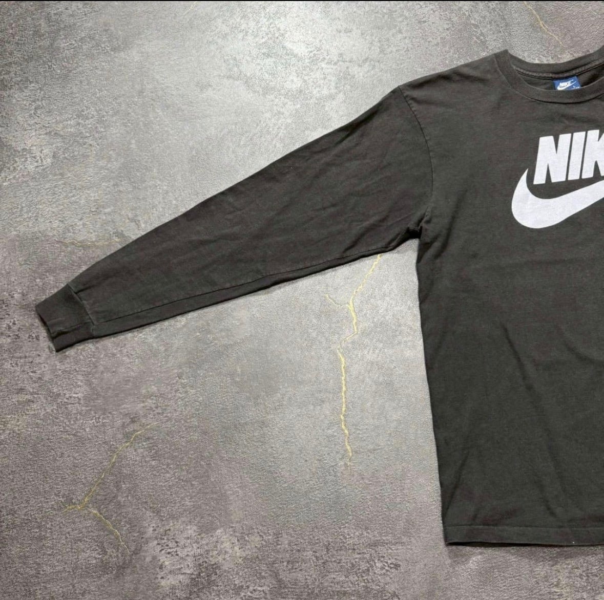 80s USA製 紺タグ NIKE L/S T-shirt アメリカ製ヴィンテージナイキ