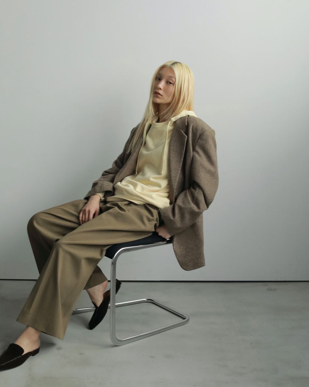 anuke 】Herringbone Wool Jacket | valance 福井｜レディース