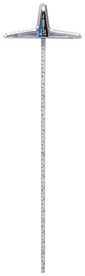 【新着特価】シンワ測定(Shinwa Sokutei) 丸ノコガイド定規 Tスライド ベーシック 併用目盛 60cm 73594