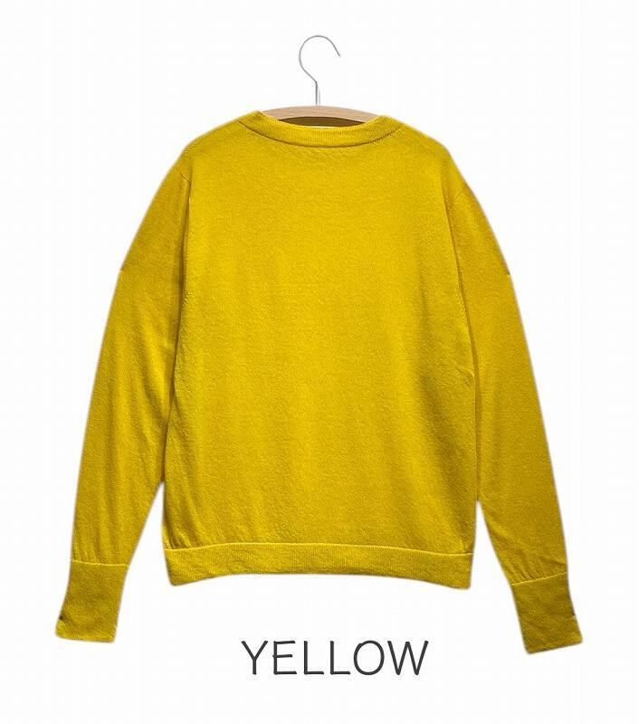 【enrica】 リネンナイロン素材 プルオーバーニット カシミヤシルク天竺ニットプルオーバー】KNIT 239 | enrica 公式通販