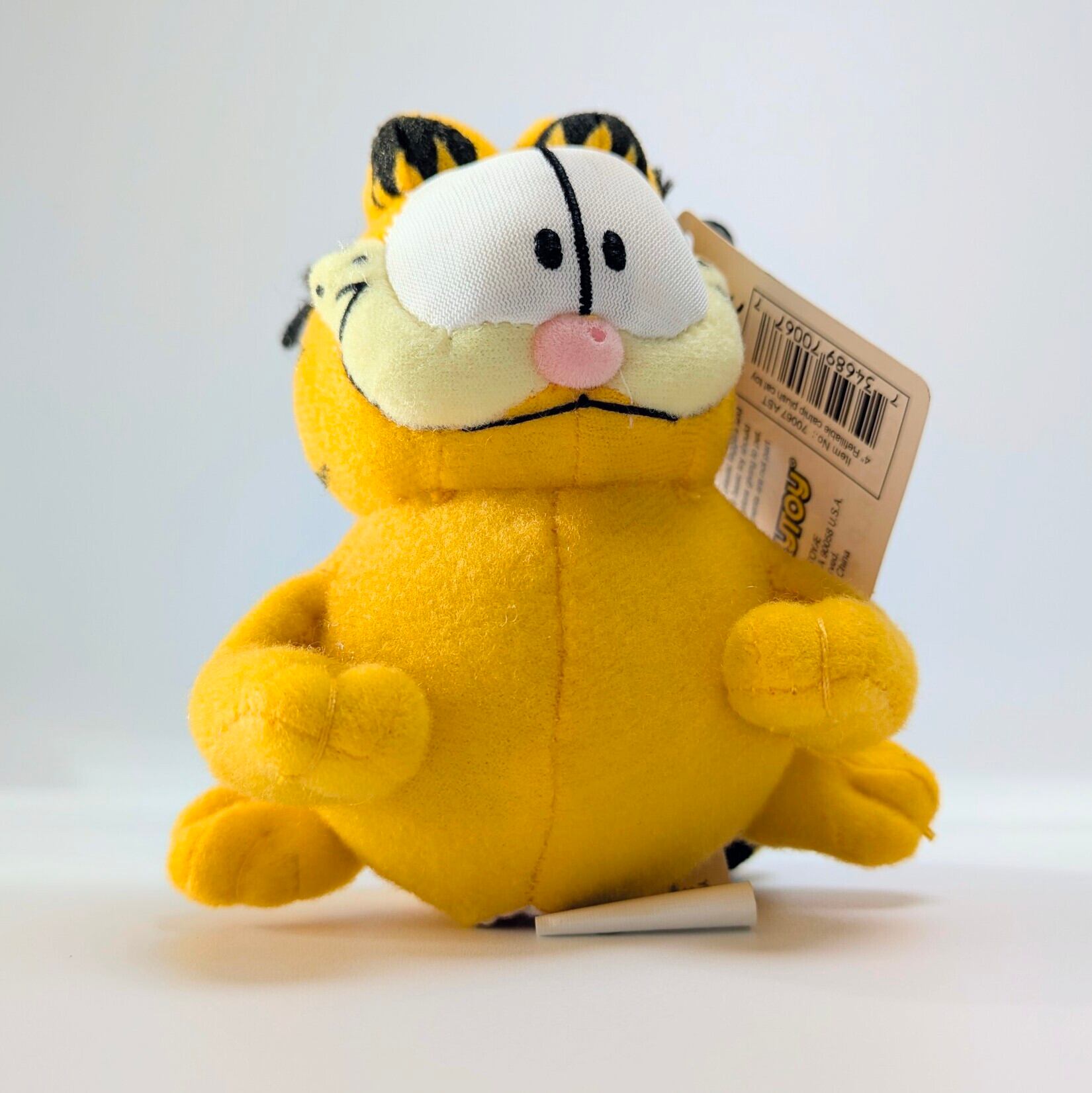 ☆ VINTAGE2004 ☆ 【ガーフィールド（Garfield）ぬいぐるみキーホルダー 】PLUSH KeyHolder 2004年製〚アメリカン雑貨 アメトイ〛