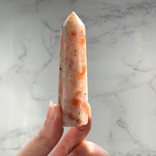 サンストーンタワー*天然石ポイント*インテリア*T15