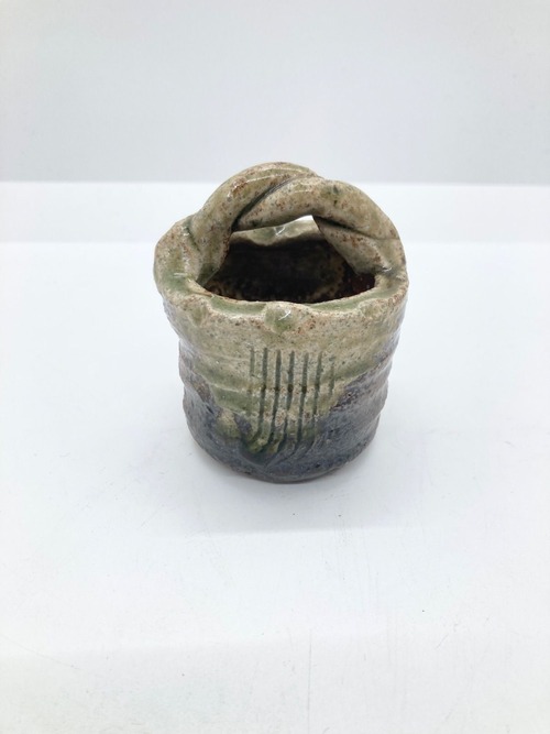 【食器】信楽焼 楊枝入れ