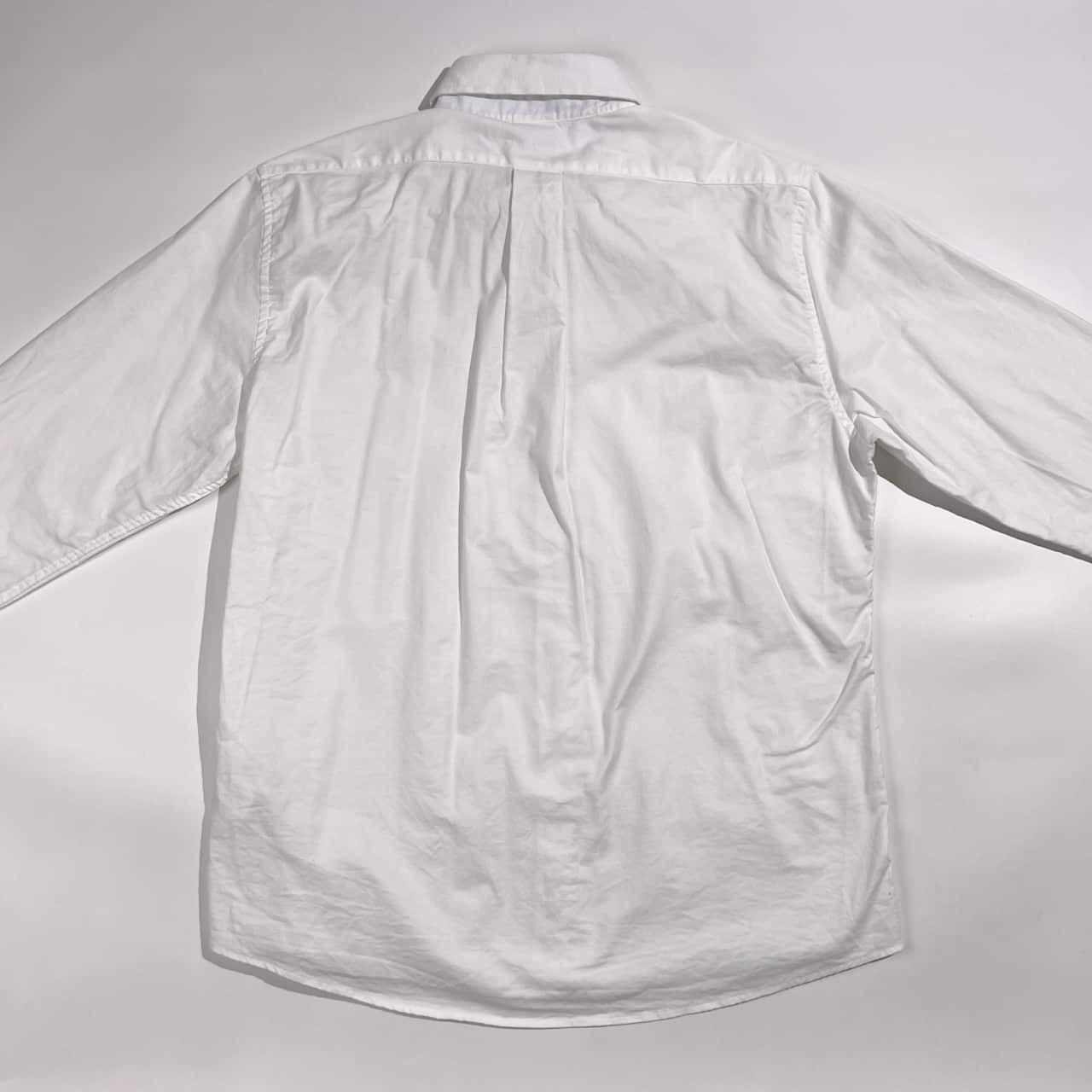 Brooks Brothers ブルックスブラザーズ REGENT FIT ノンアイロン オックスフォード BD ボタンダウン 長袖シャツ サイズ M/ホワイト系 メンズ