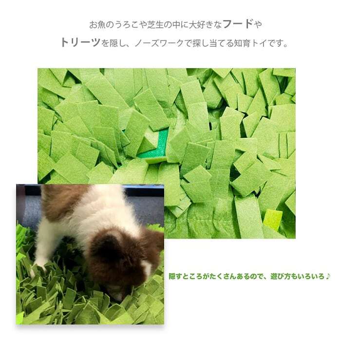 Petique ペティーク ノーズワークマット 芝生 スナッフルマット パズル