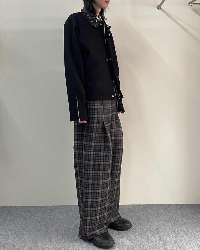 ANTONIO VATTEV FW25/ELASTIC PLEATED PANTS