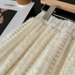 レース ハイウエスト ストレート スカート 10258