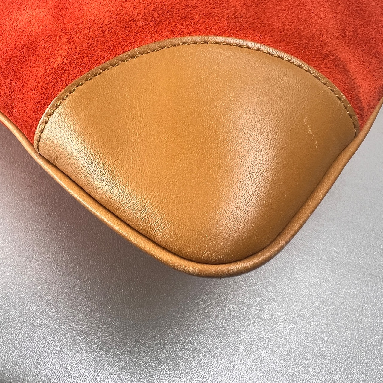 GUCCI グッチ バンブー ジャッキー ハンドバッグ オレンジ A-14306