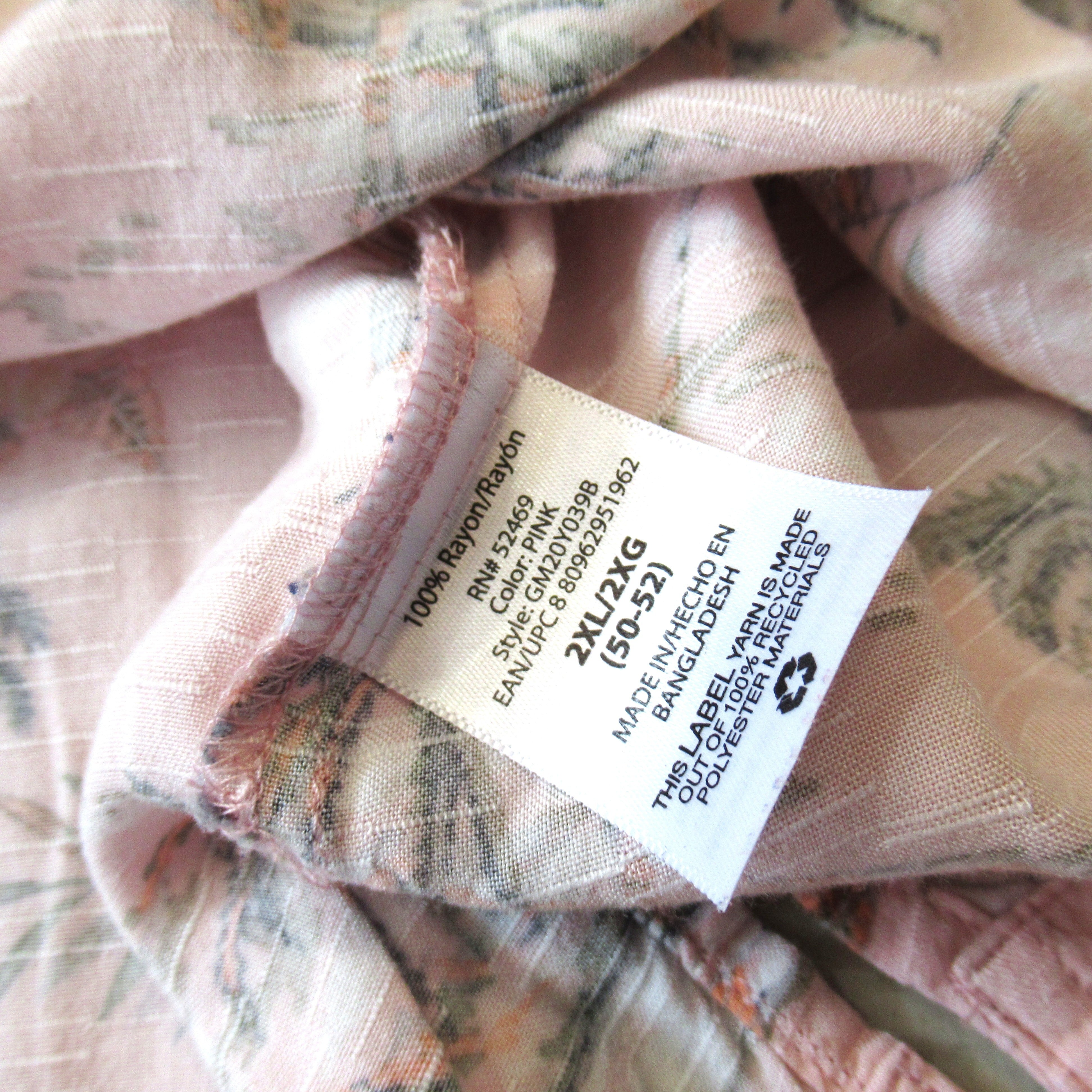 00S GEORGE Tropical Pattern Rayon Hawaiian Shirt【2XL】 | drop by
