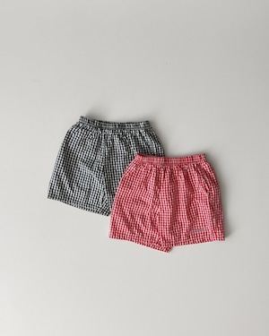 《予約/送料無料》water check pants / onu