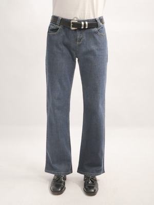 "DKNY" wide straight denim