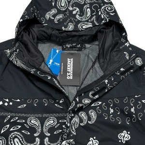 SHAKAWEAR「Paisley Windbreaker Jacket 2.0 Black」