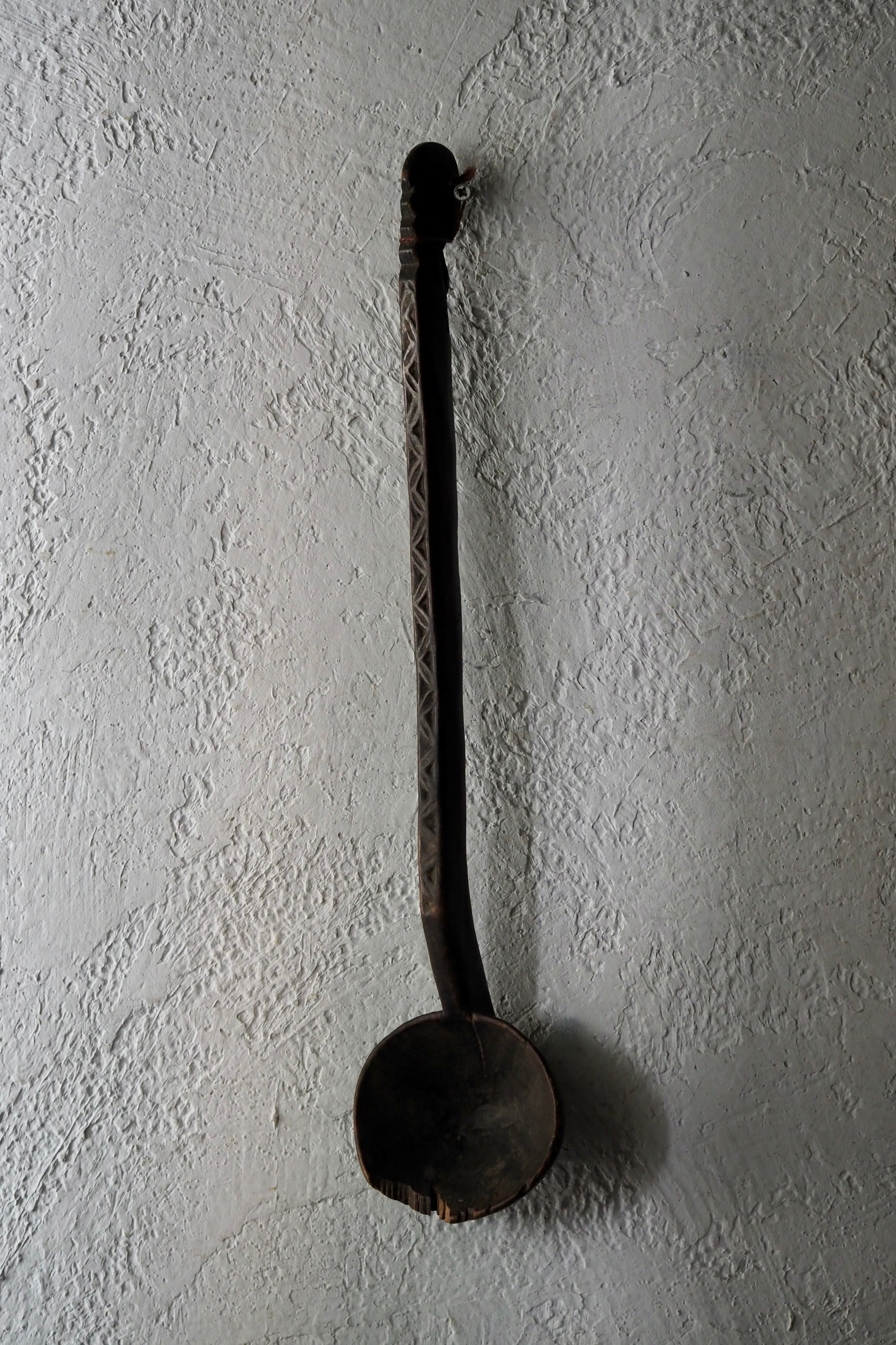 アンティーク木製レードル-antique wood ladle | アンティーク