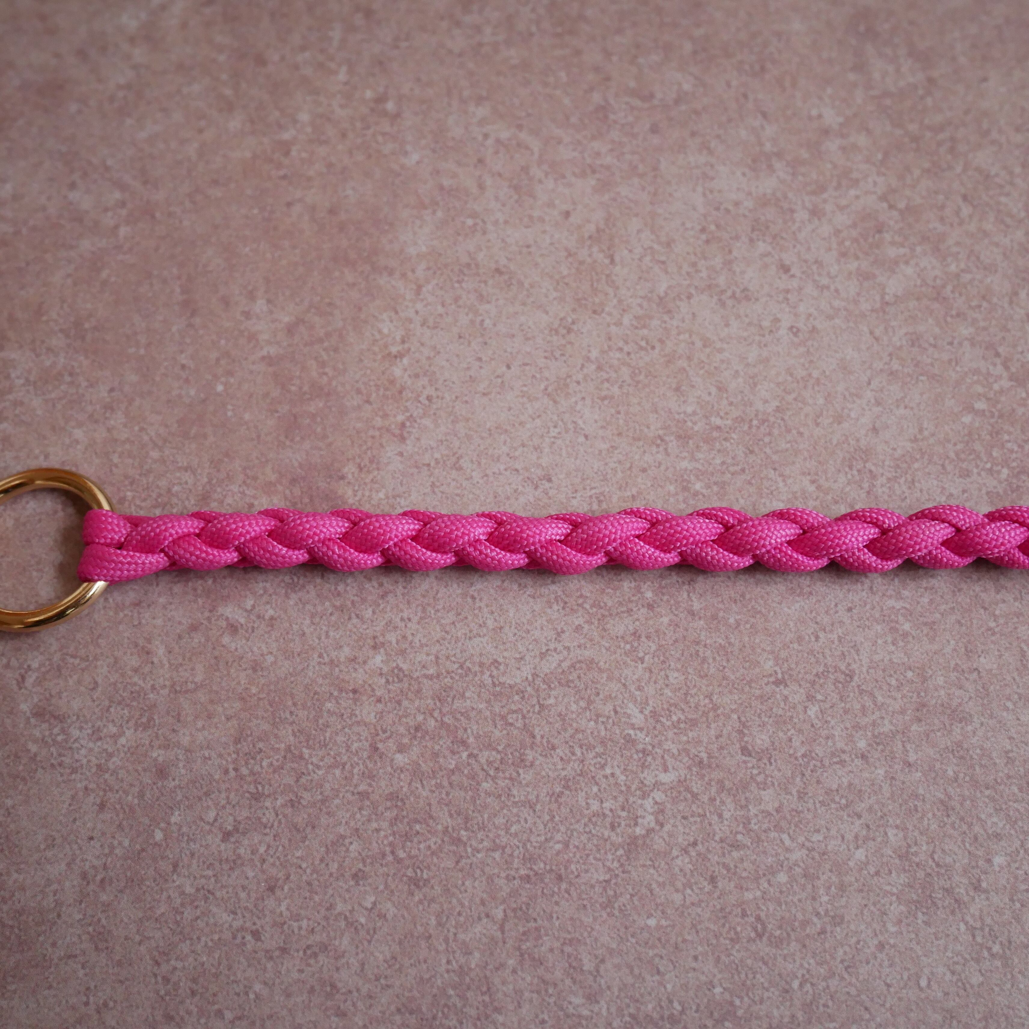 のりのり様オーダー【ピンク×ドット】 10.ビビットピンク | Riidon rope