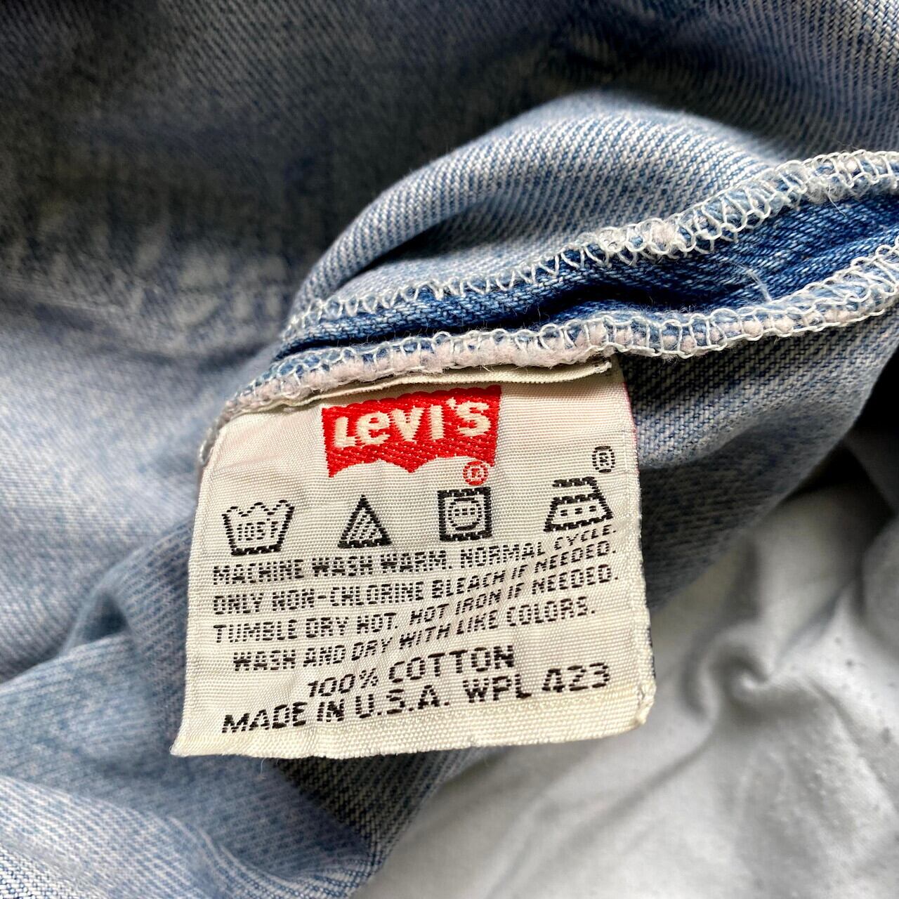 90年代 USA製 Levi's リーバイス 501 ストレート デニムパンツ メンズ