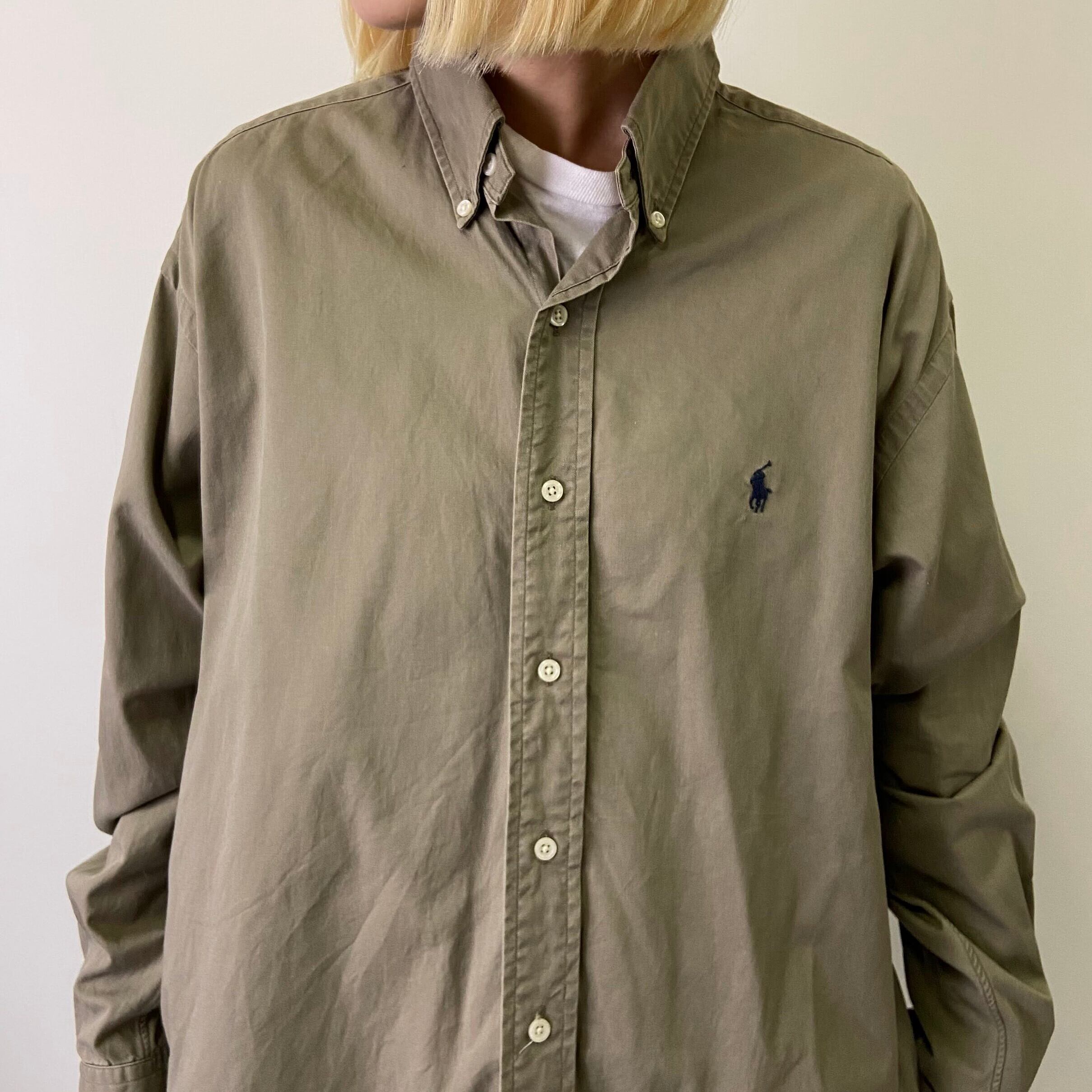 Ralph Lauren ラルフローレン BLAKE 長袖 ボタンダウンシャツ メンズM