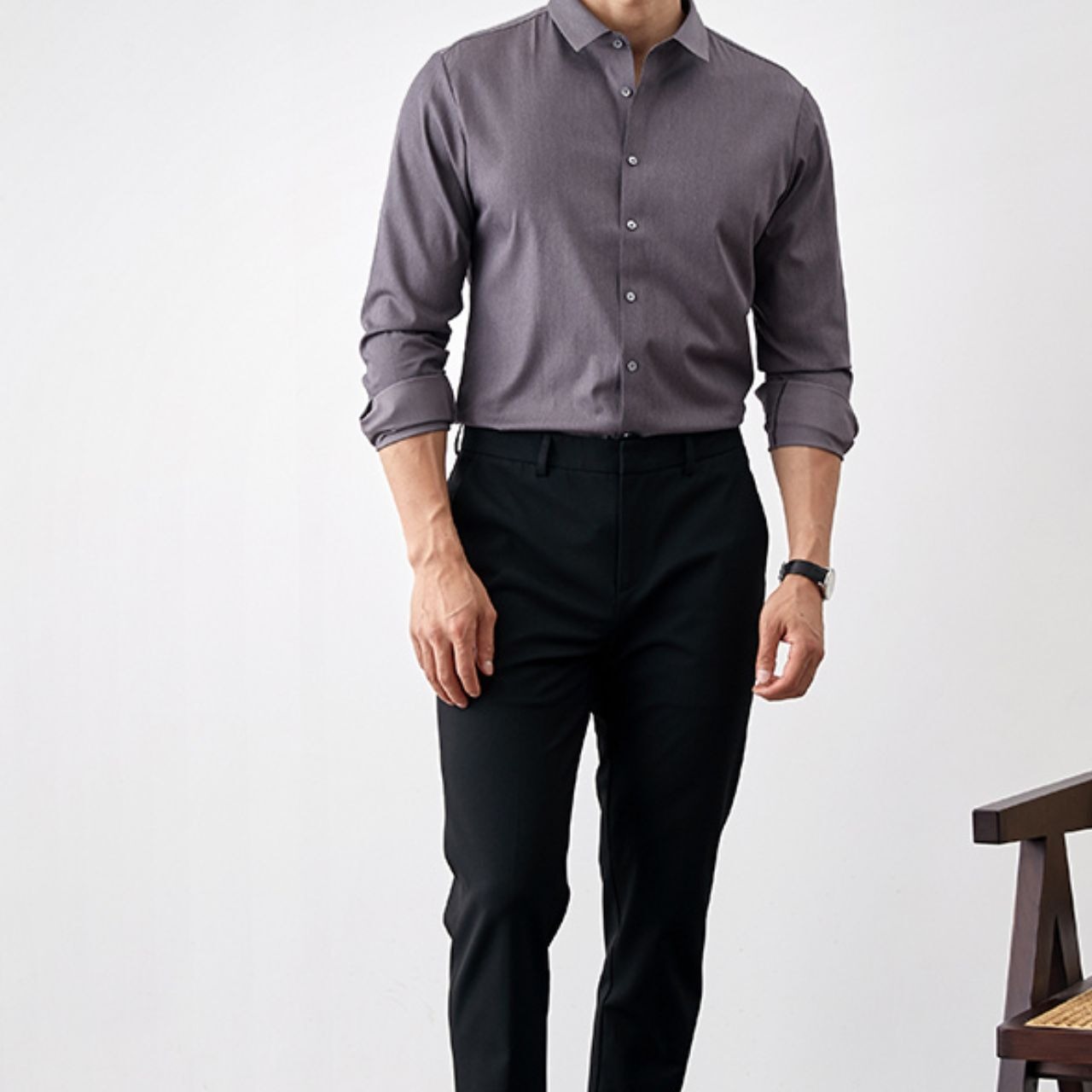 シンプルベーシックシャツ　MT0210001