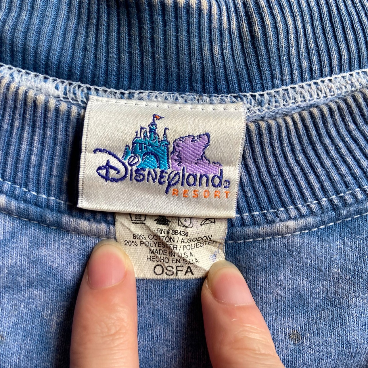 ビッグサイズ 90年代 USA製 Disneyland resort ディズニー ミッキー 