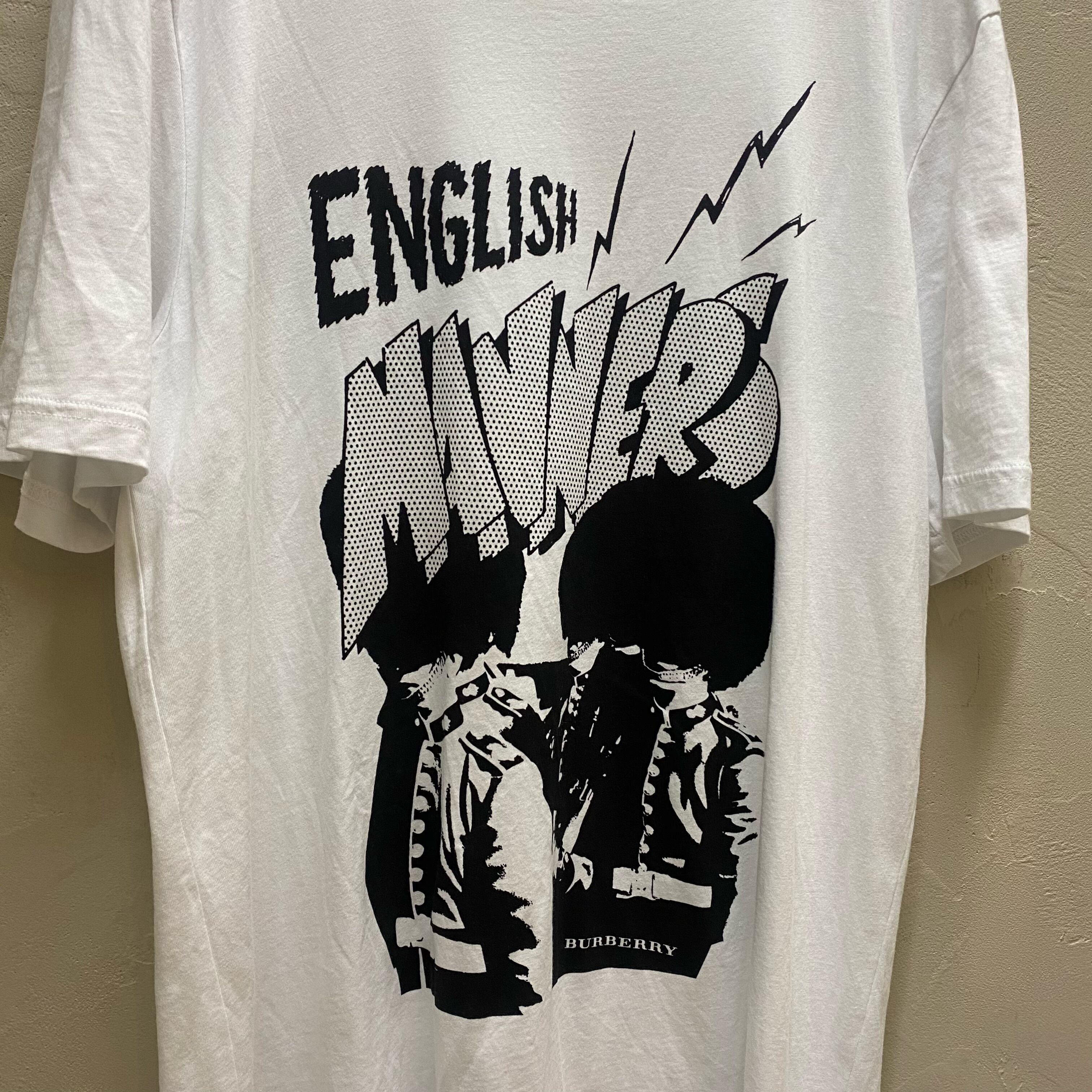 BURBERRY バーバリー グラフィックプリント 半袖Tシャツ ホワイト size 