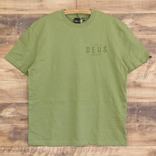 デウスエクスマキナ メンズ ボックスTシャツ Deus Ex Machina LEROY TEE