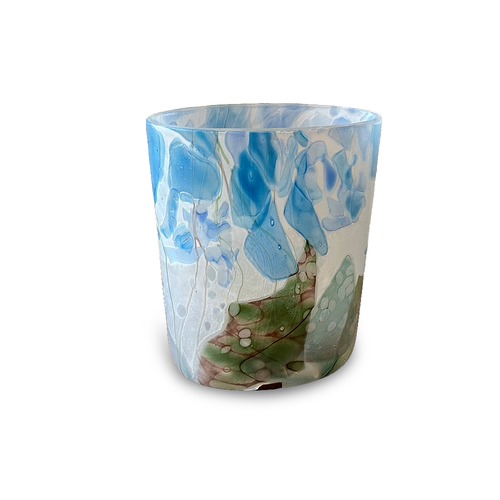【Isle of Wight Glass イギリス 作家物 ガラスベース】