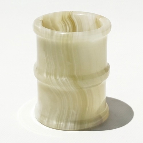 Natural stone container