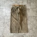 希少 30s メタルボタン フレンチ 太畝コーデュロイ ブラウン パンツ