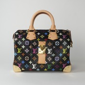 LOUIS VUITTON ルイヴィトン マルチカラー スピーディ30 M92642 ブラック